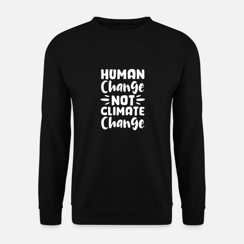 Klimawandel - Unisex Pullover - Schwarz