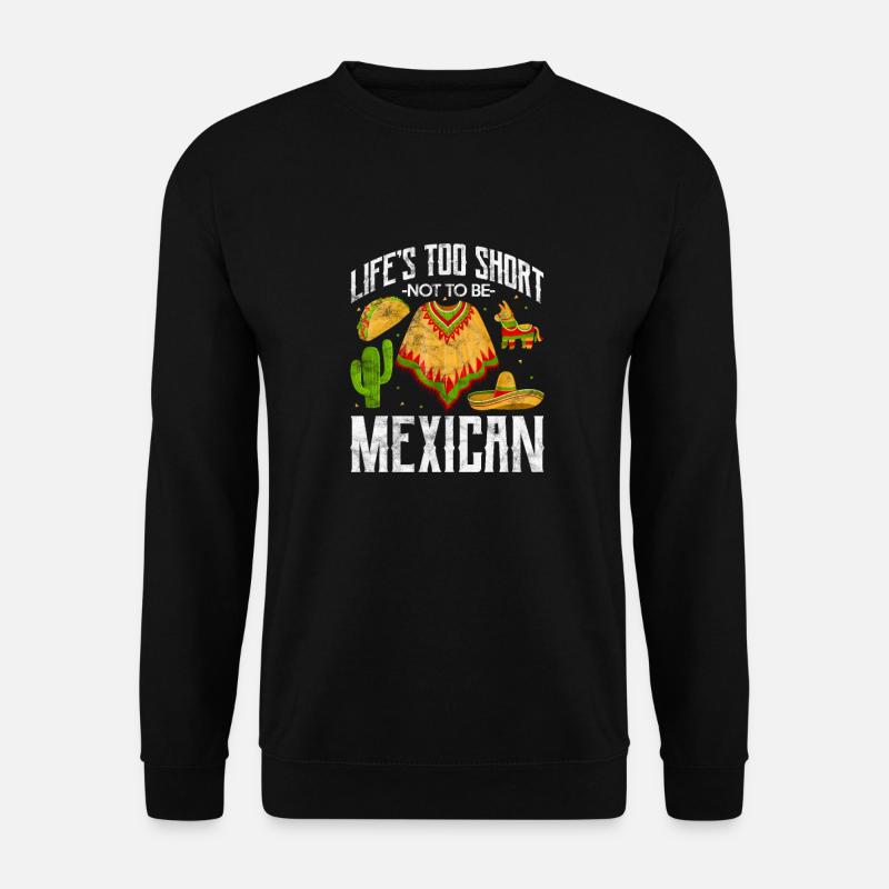 Mexiko - Unisex Pullover - Schwarz
