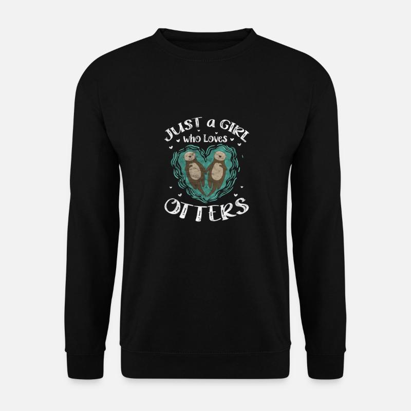 Otter - Unisex Pullover - Schwarz
