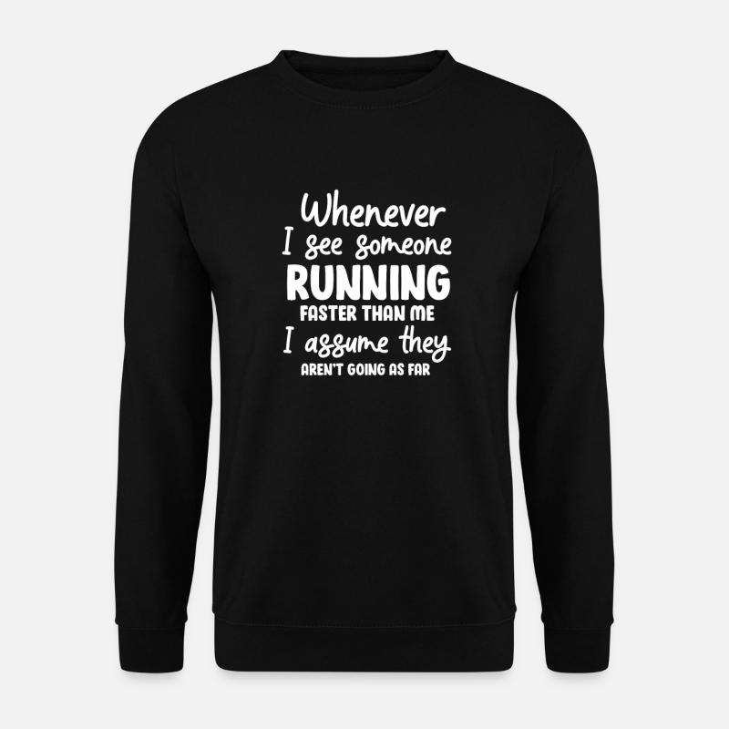 Run - Unisex Sweatshirt - black