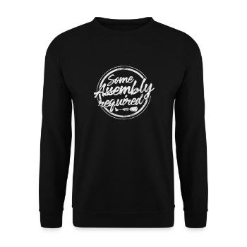 Amputation - Unisex Sweatshirt - black - Front - Alina (178cm) & Michal (187cm)