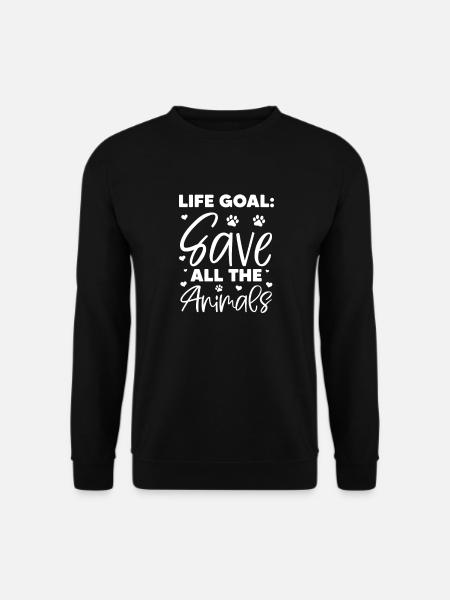 Tierrettung - Unisex Pullover - Schwarz