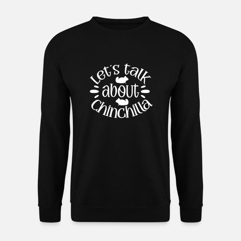 Chinchilla - Unisex Pullover - Schwarz