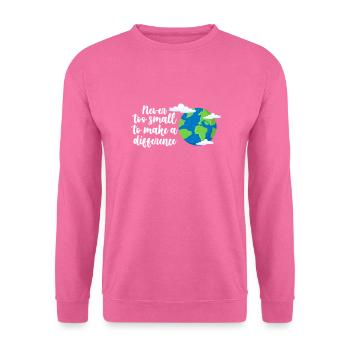 Climate change - Unisex Sweatshirt - pink - Front