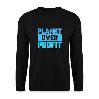 Changement climatique - Sweat-shirt Unisexe - noir - Devant - Alina (178cm) & Michal (187cm)