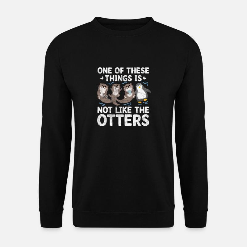 Otter - Unisex Sweatshirt - black