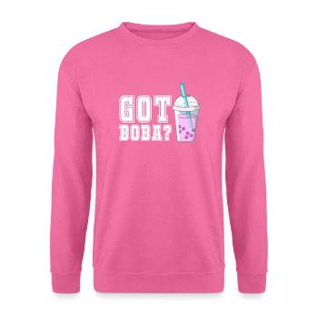 Thé à bulles - Sweat-shirt Unisexe - rose - Devant