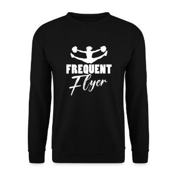 Cheerleader - Sweat-shirt Unisexe - noir - Devant - Alina (178cm) & Michal (187cm)