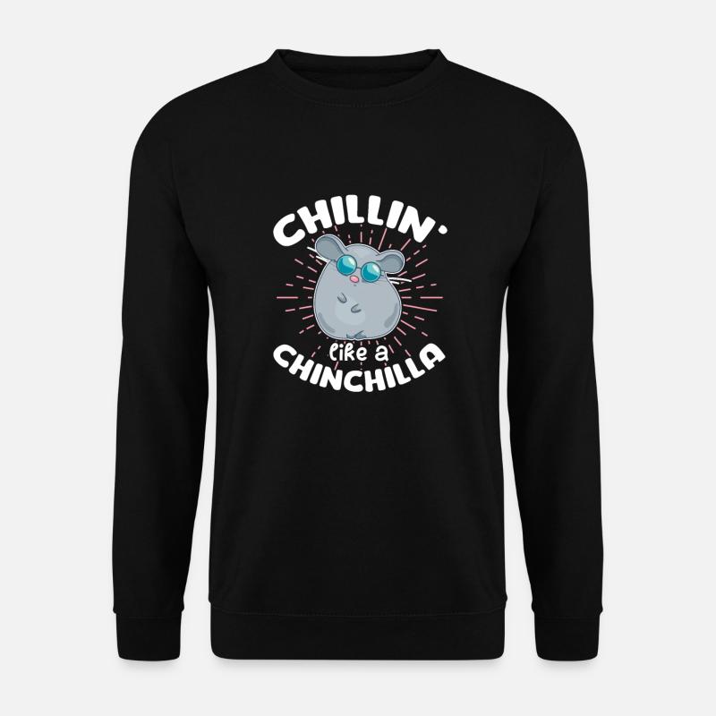 Chinchilla - Unisex Sweatshirt - black