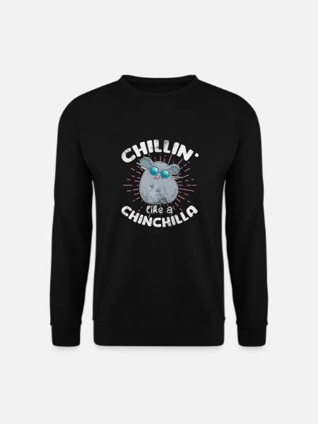 Chinchilla Gnaver Pet Gnaver Gave - Unisex sweater - sort
