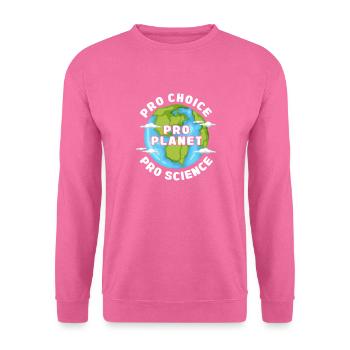 Climate change - Unisex Sweatshirt - pink - Front
