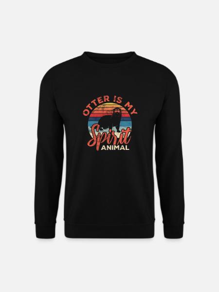 Otter - Unisex Sweatshirt - black