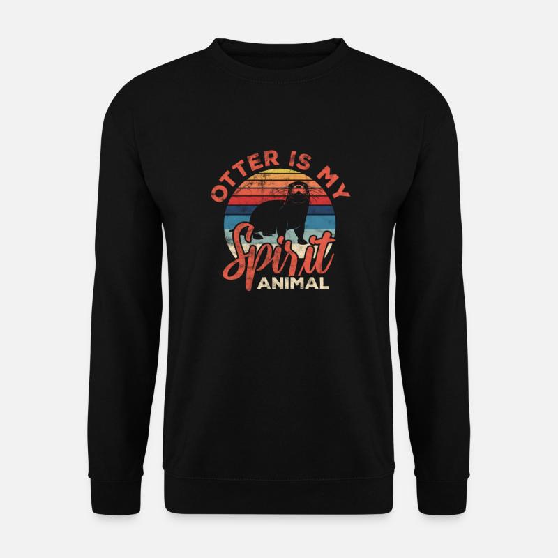 Otter - Unisex Pullover - Schwarz