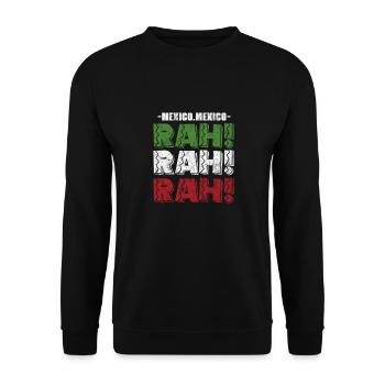 Mexiko - Unisex Pullover - Schwarz - Vorne - Alina (178cm) & Michal (187cm)