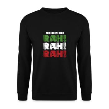 Cadeau de la nation mexicaine mexicaine - Sweat-shirt Unisexe - noir - Devant - Alina (178cm) & Michal (187cm)