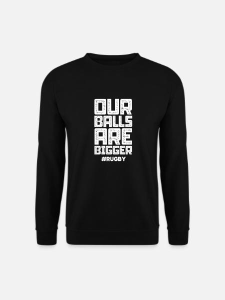 Rugby - Sweat-shirt Unisexe - noir