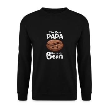 Père du café - Sweat-shirt Unisexe - noir - Devant - Alina (178cm) & Michal (187cm)