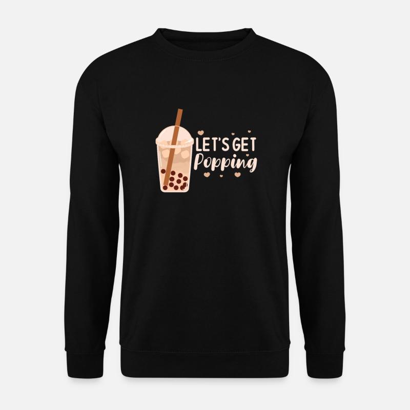 Thé à bulles - Sweat-shirt Unisexe - noir