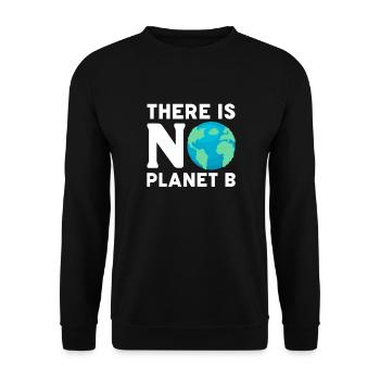 Climate change - Unisex Sweatshirt - black - Front - Alina (178cm) & Michal (187cm)