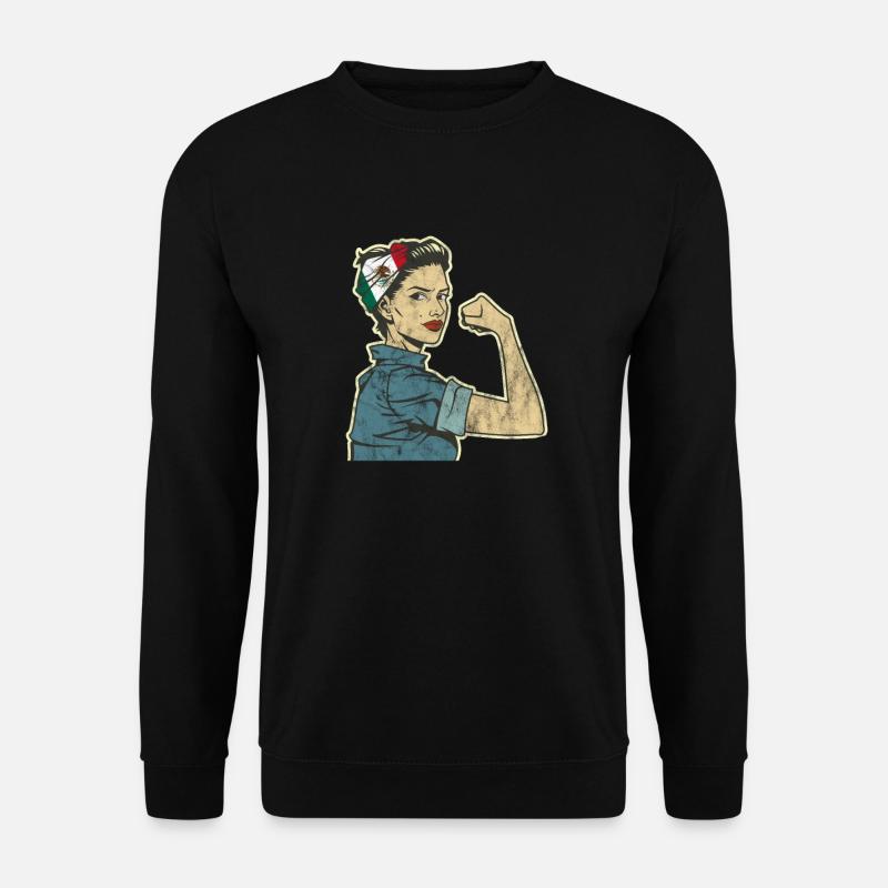 Mexiko - Unisex Pullover - Schwarz