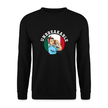 Cadeau de la nation mexicaine mexicaine - Sweat-shirt Unisexe - noir - Devant - Alina (178cm) & Michal (187cm)