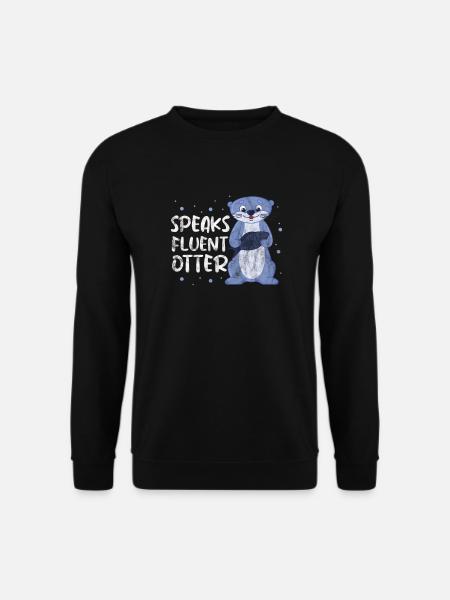 Otter - Unisex Sweatshirt - black