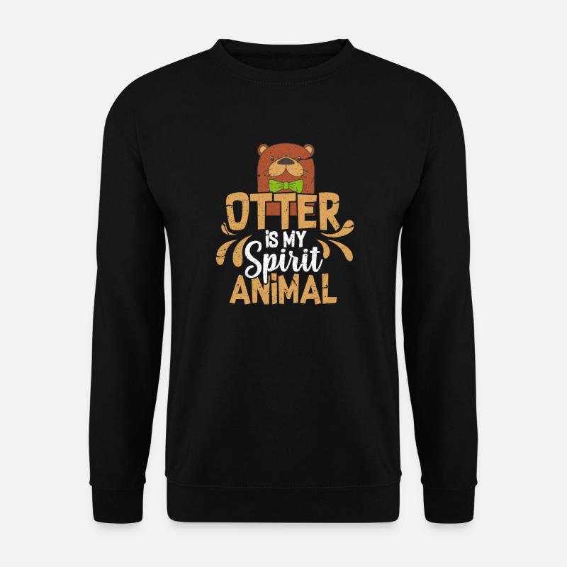 Otter - Unisex Sweatshirt - black