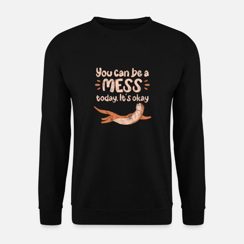 Otter - Unisex Pullover - Schwarz