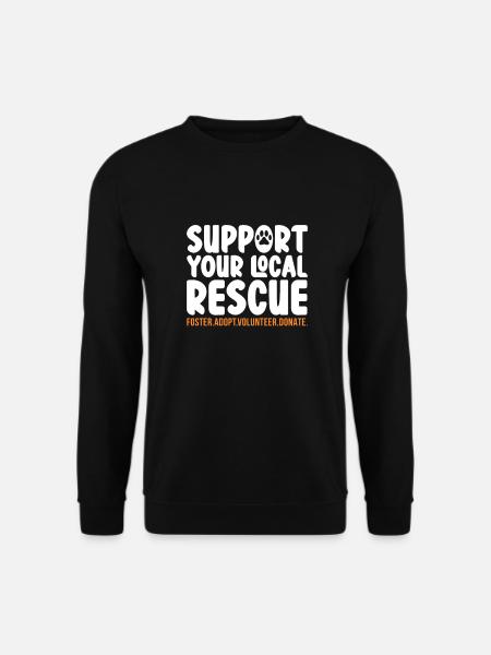 Animal Rescue - Unisex Sweatshirt - black