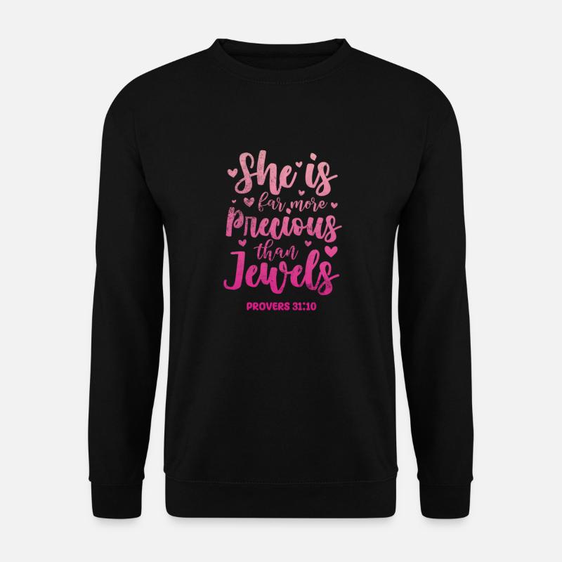 Bibel - Unisex Pullover - Schwarz