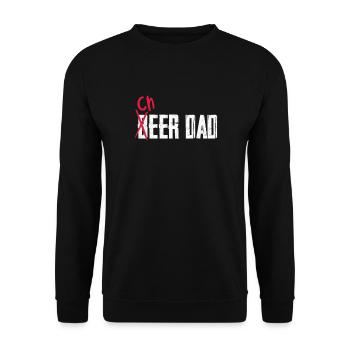 Cheerleader - Unisex Sweatshirt - black - Front - Alina (178cm) & Michal (187cm)