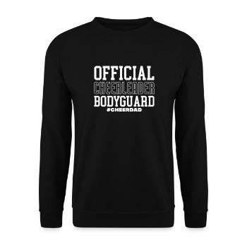 Cheerleader - Unisex Pullover - Schwarz - Vorne - Alina (178cm) & Michal (187cm)