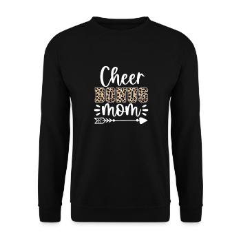 Cheerleader - Unisex Sweatshirt - black - Front - Alina (178cm) & Michal (187cm)