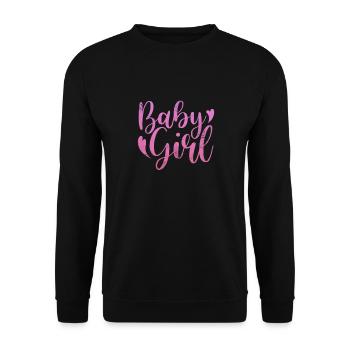 Sadomaso - Unisex Sweatshirt - black - Front - Alina (178cm) & Michal (187cm)