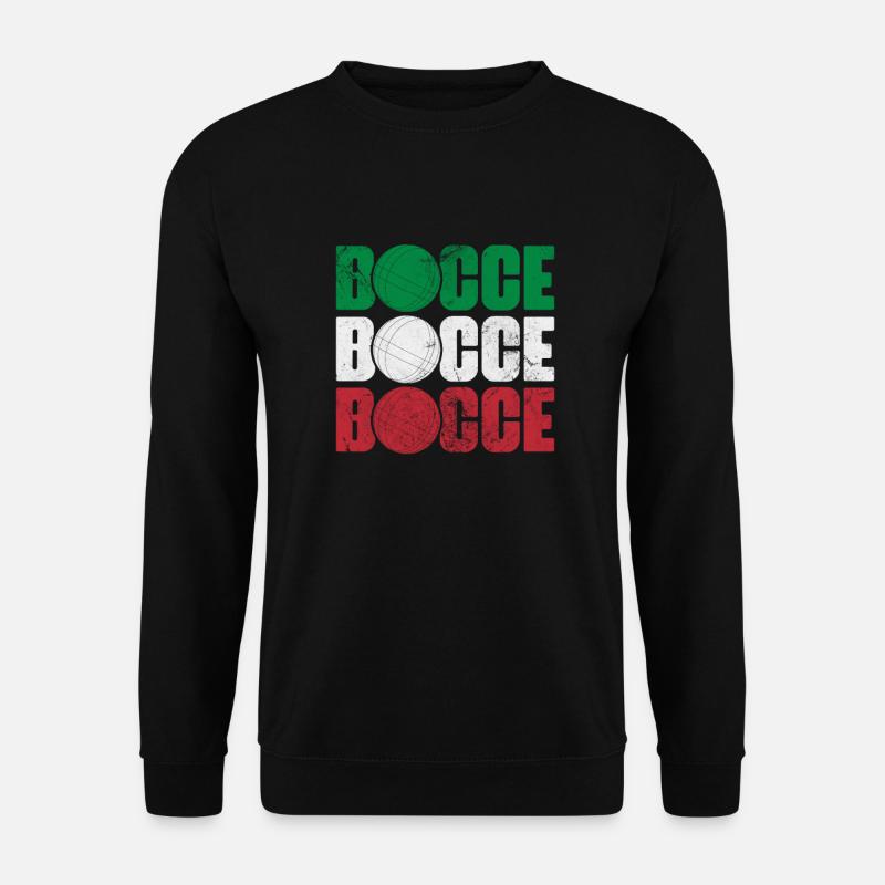 Boccia - Unisex Pullover - Schwarz