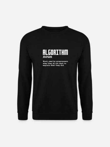 Hacker Coder Computerfreak Nerd Hacking Geschenk - Unisex Pullover - Schwarz