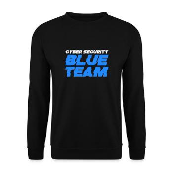 Hacker Coder Computerfreak Nerd Hacking Geschenk - Unisex Pullover - Schwarz - Vorne - Alina (178cm) & Michal (187cm)