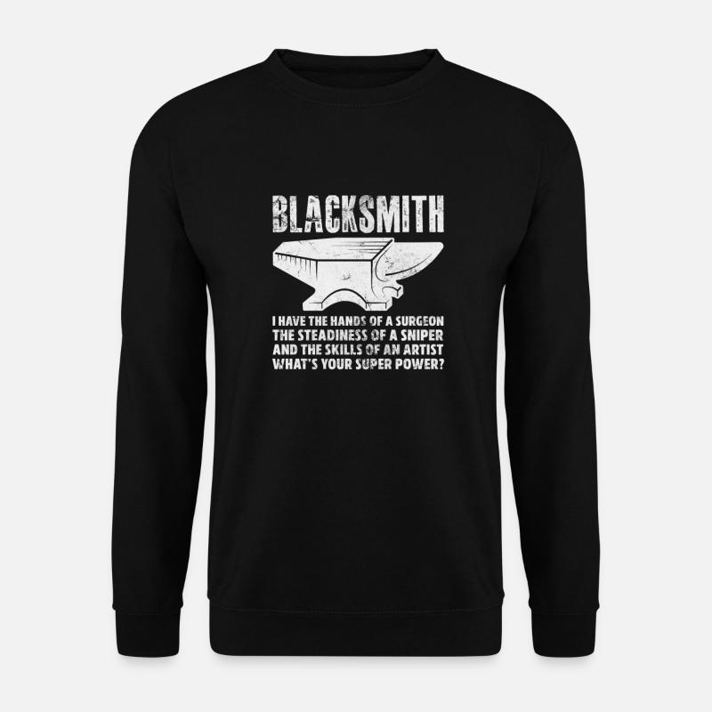 Schmied - Unisex Pullover - Schwarz