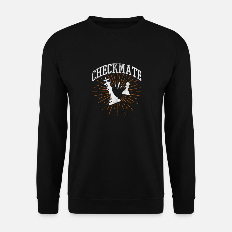 Échecs - Sweat-shirt Unisexe - noir