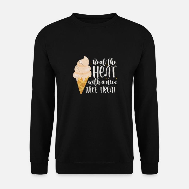 Eiscreme - Unisex Pullover - Schwarz