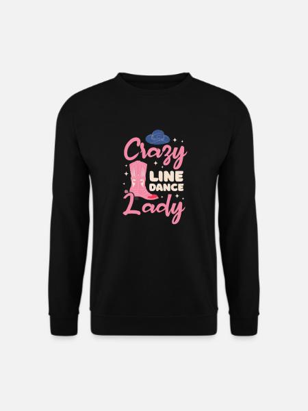 Linedance Country Line Dancer Linedancing Gift - Unisex Sweatshirt - black