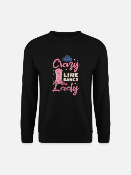 Linedance - Unisex Pullover - Schwarz