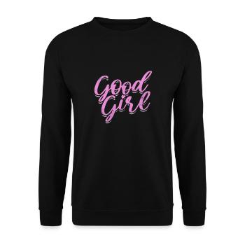 Sadomaso - Unisex Sweatshirt - black - Front - Alina (178cm) & Michal (187cm)