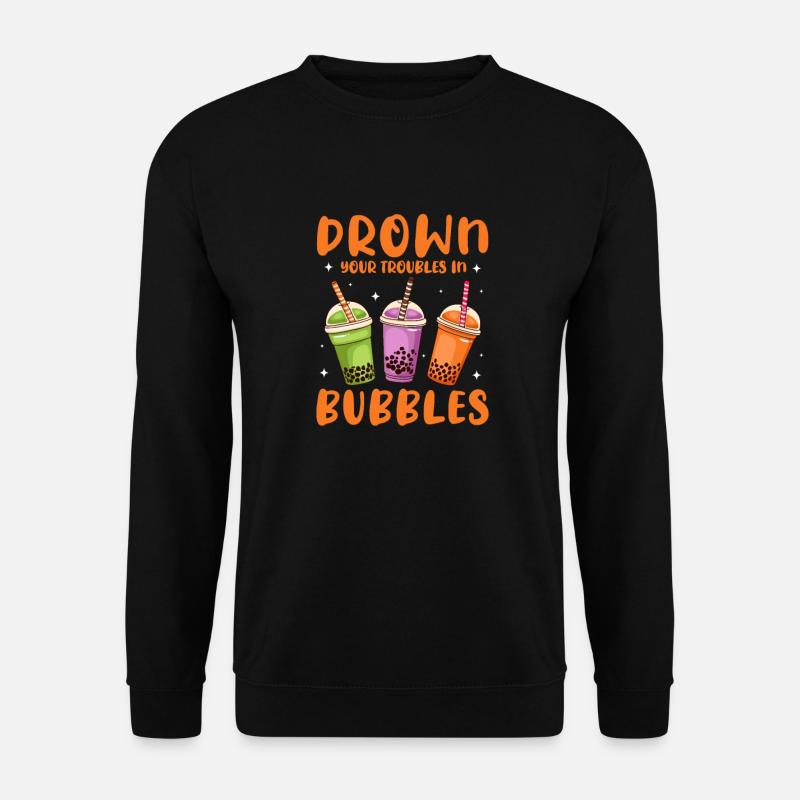 Bubble Tea - Unisex Pullover - Schwarz
