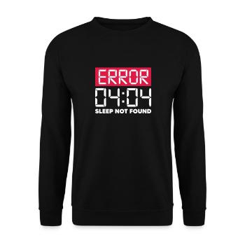 Hacker Coder Computerfreak Nerd Hacking Geschenk - Unisex Pullover - Schwarz - Vorne - Alina (178cm) & Michal (187cm)