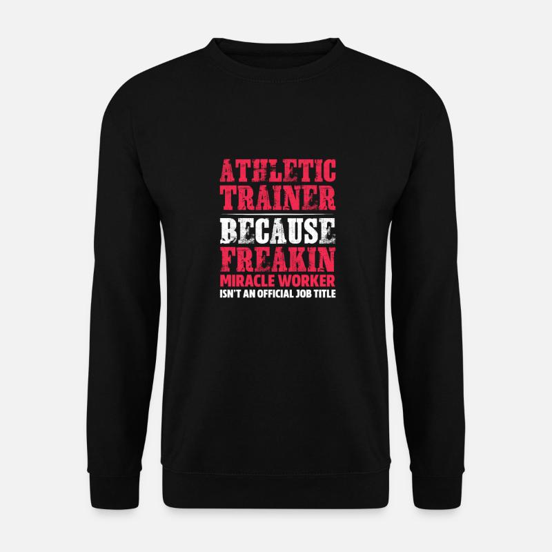 Sportmediziner - Unisex Pullover - Schwarz