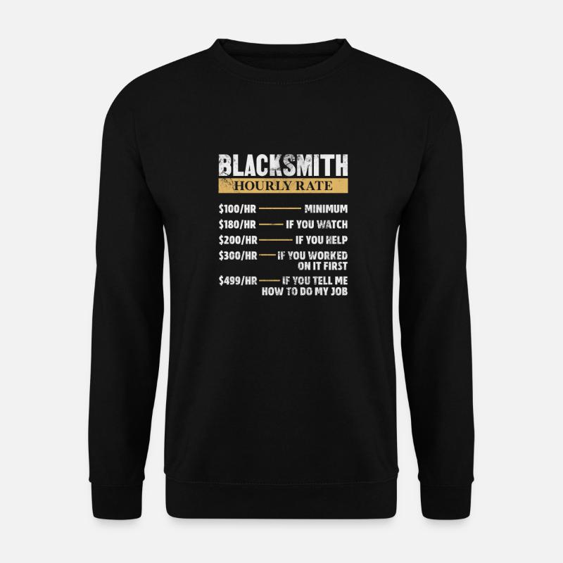 Blacksmith - Unisex Sweatshirt - black