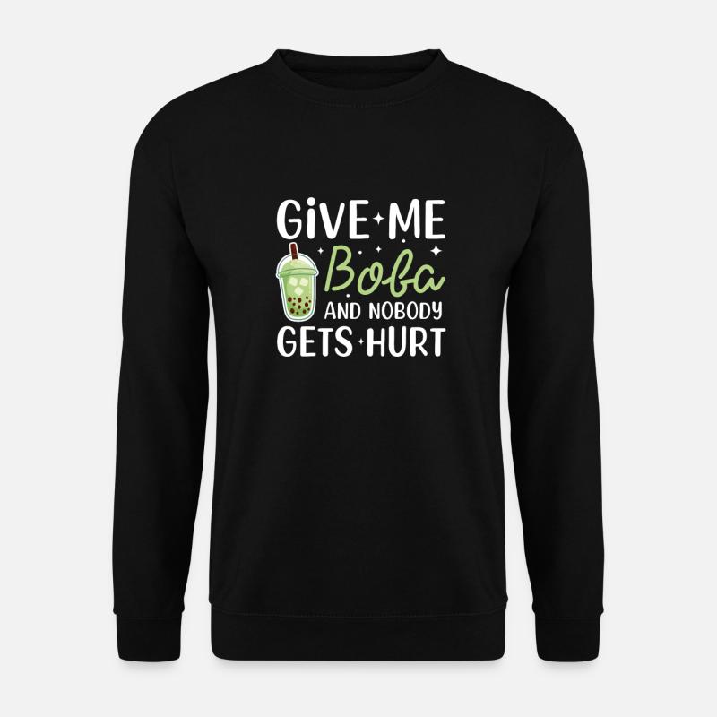 Bubble Tea - Unisex Pullover - Schwarz