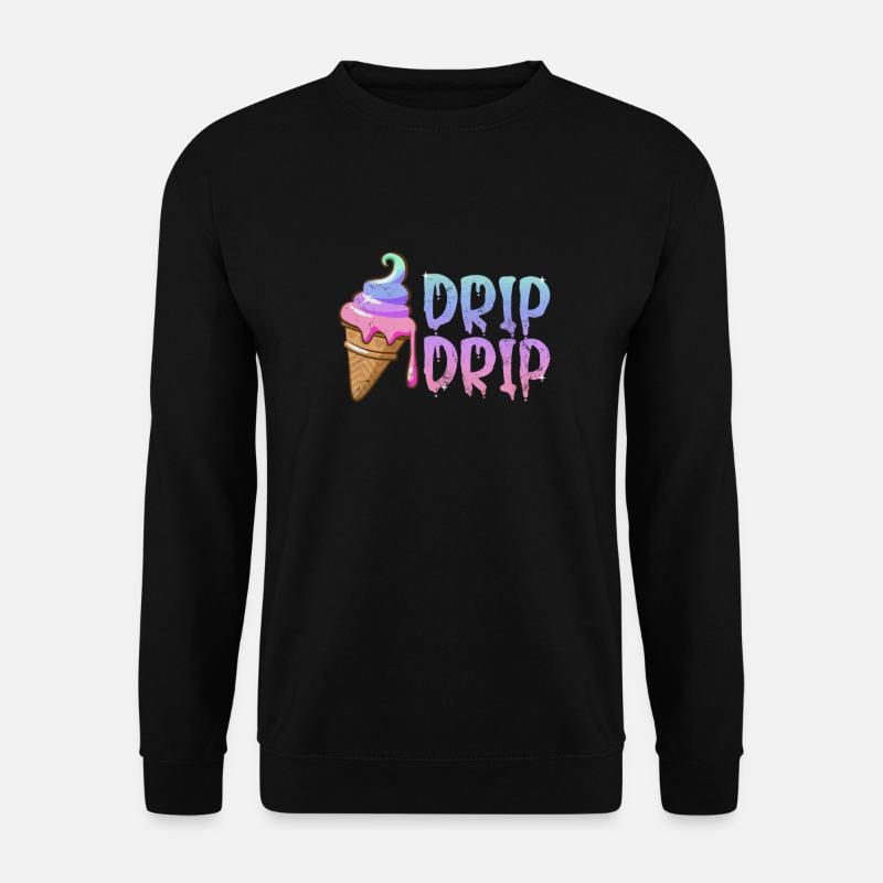 Ice cream - Unisex Sweatshirt - black
