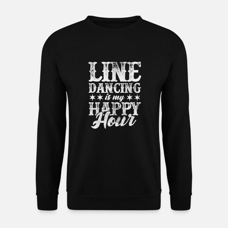 Linedance - Unisex Pullover - Schwarz